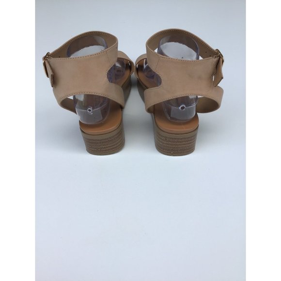 Coconuts by matisse Adjustable strap Sandels nude size 10MPre-Owned - Picture 4 of 12